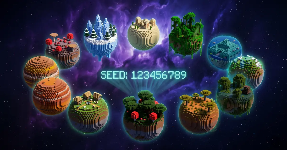 10 najlepszych seedów Minecraft na 2026: Java i Bedrock (1.21+)