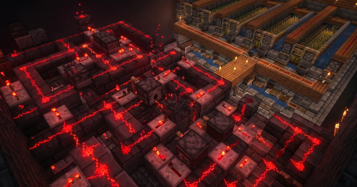 Podstawy Redstone w Minecraft: mechanizmy, bramki logiczne i automatyzacja 1.21+