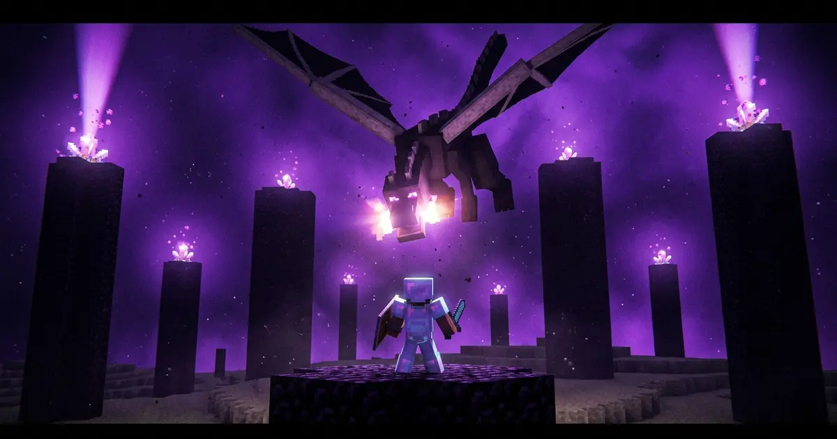 Jak pokonać Smoka Kresu w Minecraft? Kompletny poradnik survival 2026